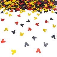 mickey mouse theme confetti: perfect baby shower party decoration - 2000pcs логотип