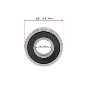 img 1 attached to High Performance Uxcell Bearing 4 Inchx5/8 Inchx0.196 Inch: Precision Engineered Bearings for Industrial Applications