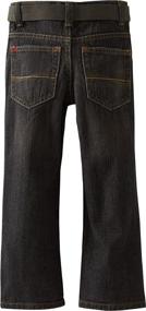 img 1 attached to 👖 Dungarees Belted Straight Paxton Jeans for Boys - LEE Clothing
