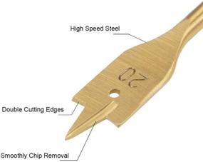 img 1 attached to Uxcell Spade Paddle Woodworking Cutter