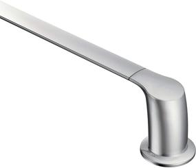 img 4 attached to 🚿 Moen YB2418CH Method 18-Inch Single Towel Bar: Sleek Chrome Design for Efficient Bathroom Organization