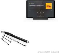 💡 enhance lenovo tab m10 fhd plus (2nd gen) with evertouch fiber tip stylus pen by boxwave - jet black logo