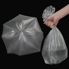 img 3 attached to 🗑️ Saedy Small Kitchen Garbage Bags, 4 Gallon Capacity, 2 Rolls with 260 Bags