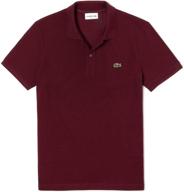 👕 lacoste classic pique short sleeve polo shirt logo