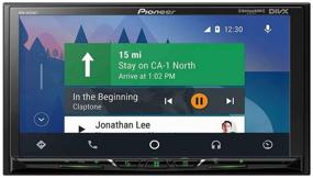 img 2 attached to 📱 Pioneer MVH-AV251BT Цифровой мультимедийный видеоприемник: 7" высокая чувствительность сенсорная панель, Apple CarPlay, Android Auto, Bluetooth, готовность к SiriusXM (без CD)