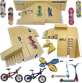 img 4 attached to Finger Skateboard Ramp Kit: The Ultimate Pieces for Optimized Performance