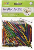 🔥 colorful 2-inch match sticks - pack of 750 for crafts logo