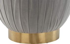 img 2 attached to Meelano 70 GRY 70 Gry Ottoman Gray