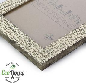 img 1 attached to 🖼️ Elegantly Distressed Gold 5x7 Picture Frames for Desktop Display - Frames by EcoHome