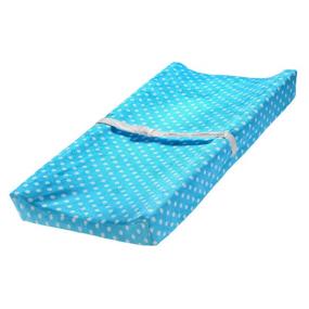 img 4 attached to Ultra Soft Plush Entyle Changing Pad Covers - Wipeable & Stretchy, Ideal for Infants Baby Boys Girls (Blue)