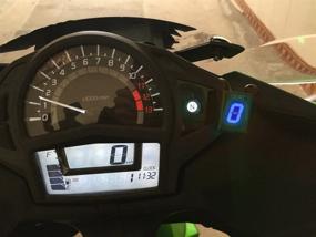 img 3 attached to IDEA Waterproof Motorcycle Indicator Display Interior Accessories for Gauges