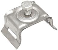 d02189 stainless steel flared single bracket logo