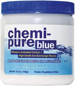 img 4 attached to 🐠 Chemi-Pure Aquarium Filtration Media by Boyd Enterprises - 5.5-Ounce, Blue