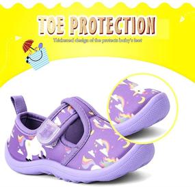 img 1 attached to 👧 RANLY SMILY Girls' Sandal Sneakers - Toddler Shoes