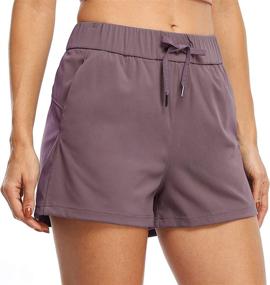 img 3 attached to 🩳 Versatile and Stylish Willit Women's Yoga Lounge Shorts – Perfect for Hiking, Running, and Casual Wear with Convenient Pockets!