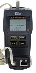 img 1 attached to 🧪 Ideal 33-856 VDV Multimedia Voice, Data, and Video Tester - Grey, 10.00 x 6.25 x 2.25