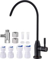 🚰 sinkingdom reverse osmosis water filtration faucet kit - oil rubbed bronze, ceramic valve, lead-free 304 logo