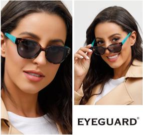 img 1 attached to UV400 Protection Bifocal Reading Sunglasses for Women - Comfortable and Stylish Tortoise Readers +2.50