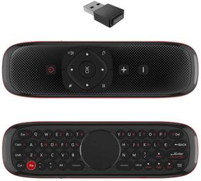 img 4 attached to WeChip Air Mouse Remote: 2.4G Wireless Keyboard W2 for Nvidia Shield/Android TV Box/PC/Projector/HTPC/TV