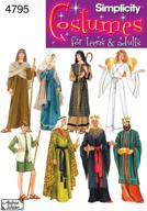 👗 simplicity 4795 by andrea schewe: historical and biblical costumes for adults and teens, sizes xs-xl - a perfect blend of elegance and authenticity logo