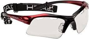 img 3 attached to 🏓 HEAD Raptor Racquetball Goggles: Anti-Fog & Scratch Resistant Eyewear for UV Protection in Red