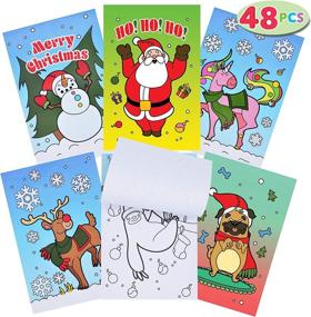 img 4 attached to 🎄 Discover the Magic of JOYIN Holiday Christmas Coloring Presents