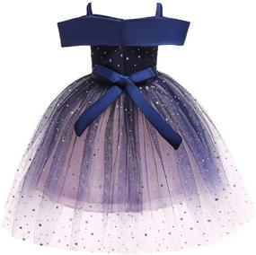 img 3 attached to 👗 Exquisite Girls' Dresses Perfect for Birthday Parties and Wedding Ceremonies