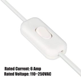 img 2 attached to 🔌 PLUSPOE Inline Cord Switch: 2-Pack On Off Button Control for Bedroom Table Lamp Desk LED Lights