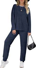 img 2 attached to Lounge Women Loungewear Joggers Sweatpants Sports & Fitness for Team Sports