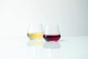 img 2 attached to Zwiesel Glas Tritan Pure Barware Collection, 6 Pack Count, Stemless Burgundy Red Wine Glass