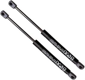 img 2 attached to 📦 Pair of BOXI 4419 Universal Lift Supports Struts - Extended 14.50 Inches, Compressed 9.25 Inches, 35 Lbs Force - 10mm ball socket Shocks 4419