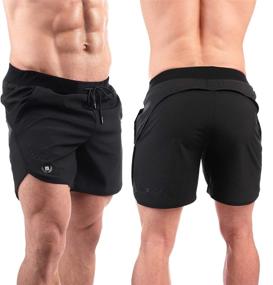 img 2 attached to MAVA Sports Workout Shorts Medium