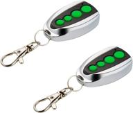 🔑 2-pack topens m12 keyfob remote control transmitter with key chain logo