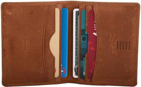 img 4 attached to 👔 Men's Leather Bifold Cardcase Wallet - Stylish Accessories for Wallets, Card Cases & Money Organizers