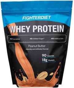 img 2 attached to Fighterdiet Whey Protein Peanut 2Lb