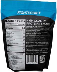 img 1 attached to Fighterdiet Whey Protein Peanut 2Lb