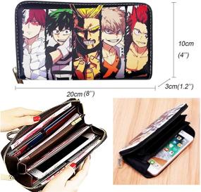 img 2 attached to Anime Wallet Hero Leather Black