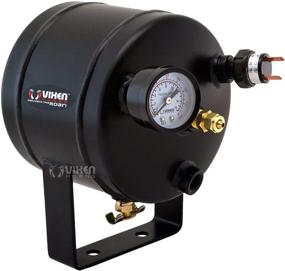 img 3 attached to 🚂 Vixen Horns 0.5 Gallon (2 Liter) Train/Air Horn Tank System/Kit - 5 Ports, 115 PSI with Gauge, Pressure Switch, Drain Valve, Compression Fitting, Hose, Thread Sealant - Compact VXT0500