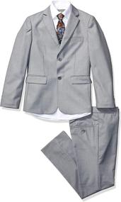 img 4 attached to Geoffrey Beene ST1010 Modern 5 Piece Boys' Clothing at Suits & Sport Coats