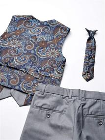 img 3 attached to Geoffrey Beene ST1010 Modern 5 Piece Boys' Clothing at Suits & Sport Coats