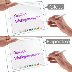 img 1 attached to 📱 [2 Pack] Paper Screen Protector for iPad 7.9: Anti-Scratch, Glare-Free, Easy Installation, Bubble-Free, Compatible with Apple Pencil - iPad Mini 5 (2019) and Mini 4 - Not Glass