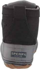 img 2 attached to 🥾 Sperry Top Sider Bowline Boot Black Boys' Shoes for Outdoor Activities