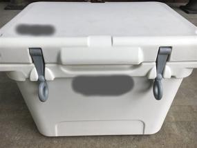img 3 attached to 🔒 Optimized Lid Latches Compatible with RTIC, YETI Tundra, T-Rex Roadie Coolers