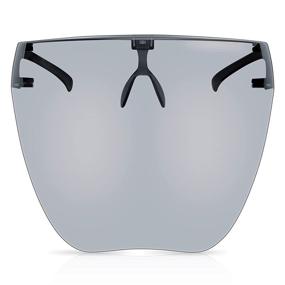 img 4 attached to Unisex Safety Clear Face Shield