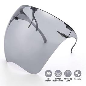 img 3 attached to Unisex Safety Clear Face Shield