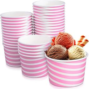 img 4 attached to Typtop Ice Cream Sundae Cups Household Supplies