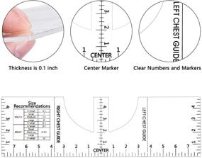 img 3 attached to Pack of 6 16'' T-Shirt Alignment Rulers – Design Guide for T-Shirt Vinyl Heat Press Tool, Centering Clothing Designs for Sublimation, Suitable for Adults, Youth, Toddlers, and Infants