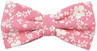 jeslang cotton bowties printed floral men's accessories logo