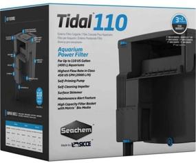 img 3 attached to 🐠 SeaChem Tidal 55 Gallon (200 Liters) Large Fish Tank Filter - Sicce Brand