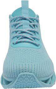 img 1 attached to TIAMOU Women's Running Shoes - Non Slip Blade Type Sneakers for Walking, Athletics, and Tennis